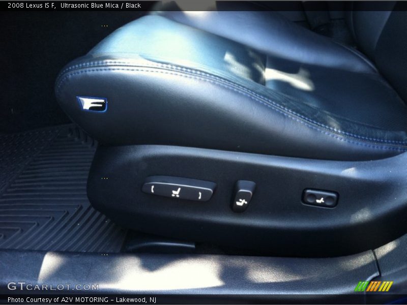 Ultrasonic Blue Mica / Black 2008 Lexus IS F
