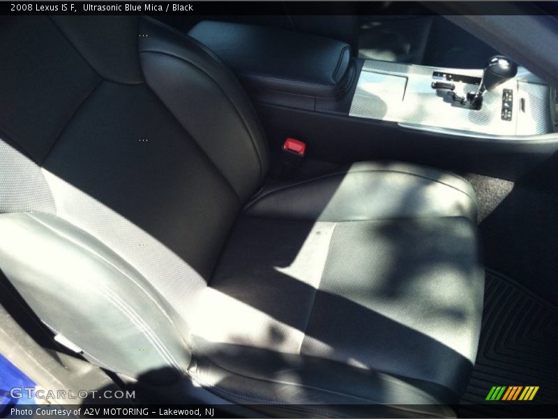 Ultrasonic Blue Mica / Black 2008 Lexus IS F