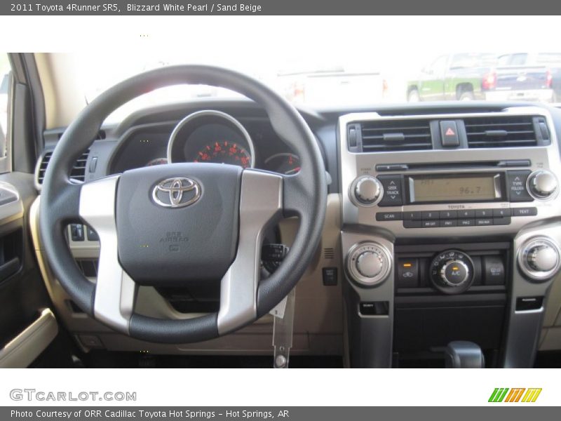 Blizzard White Pearl / Sand Beige 2011 Toyota 4Runner SR5