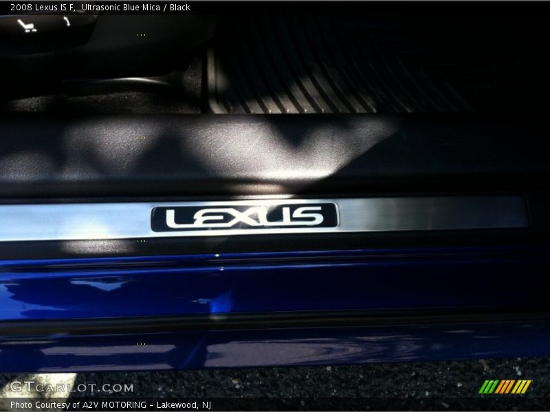 Ultrasonic Blue Mica / Black 2008 Lexus IS F