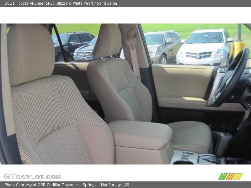 Blizzard White Pearl / Sand Beige 2011 Toyota 4Runner SR5