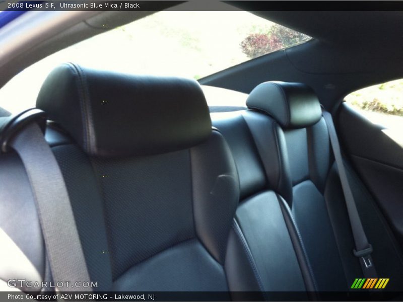 Ultrasonic Blue Mica / Black 2008 Lexus IS F