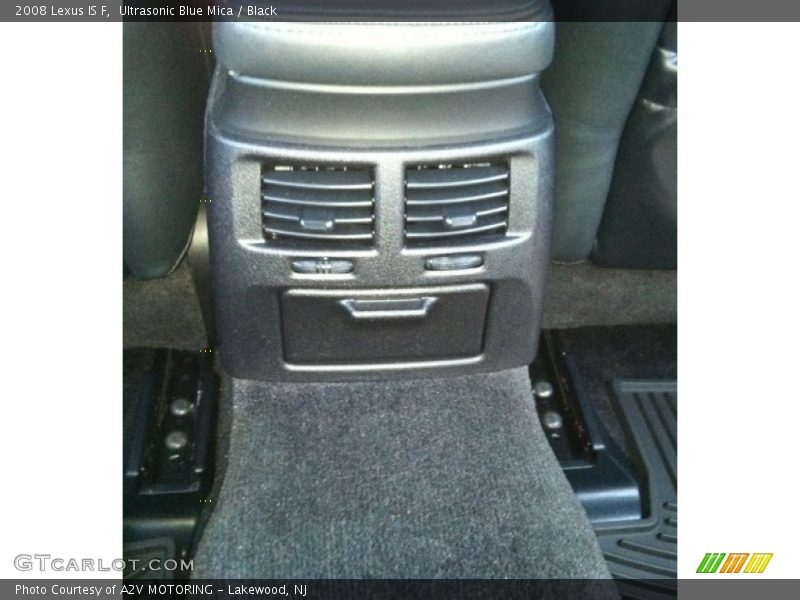 Ultrasonic Blue Mica / Black 2008 Lexus IS F