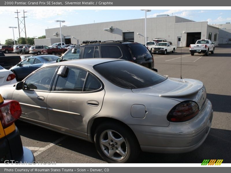 Silvermist Metallic / Graphite 2000 Pontiac Grand Prix SE Sedan