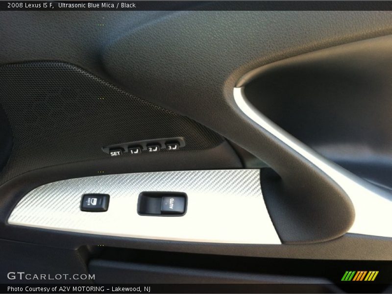 Ultrasonic Blue Mica / Black 2008 Lexus IS F