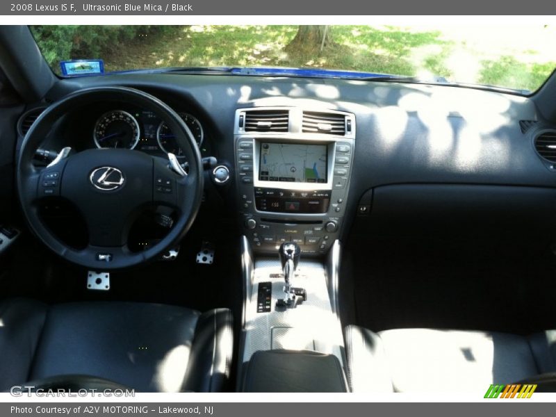 Ultrasonic Blue Mica / Black 2008 Lexus IS F
