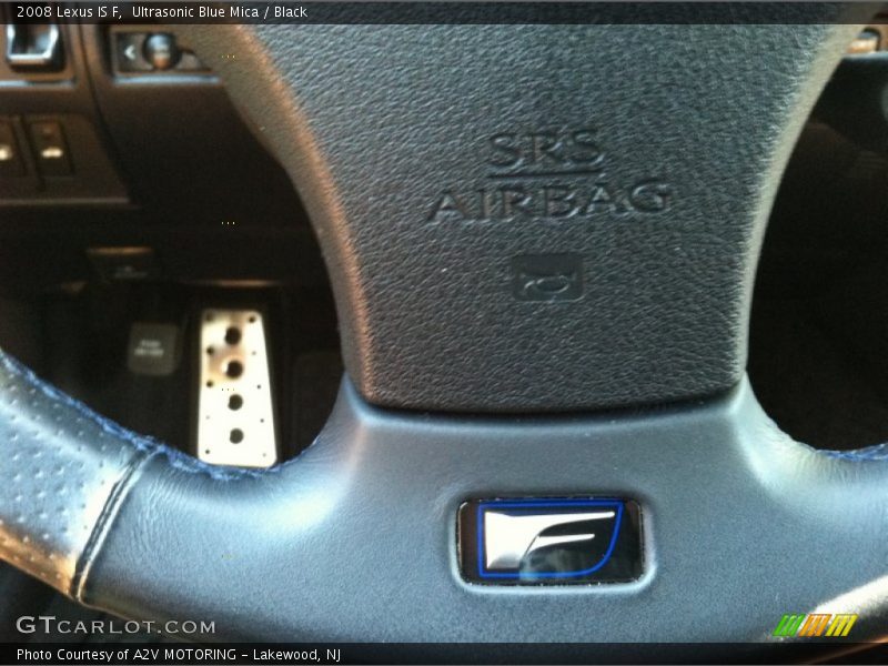 Ultrasonic Blue Mica / Black 2008 Lexus IS F