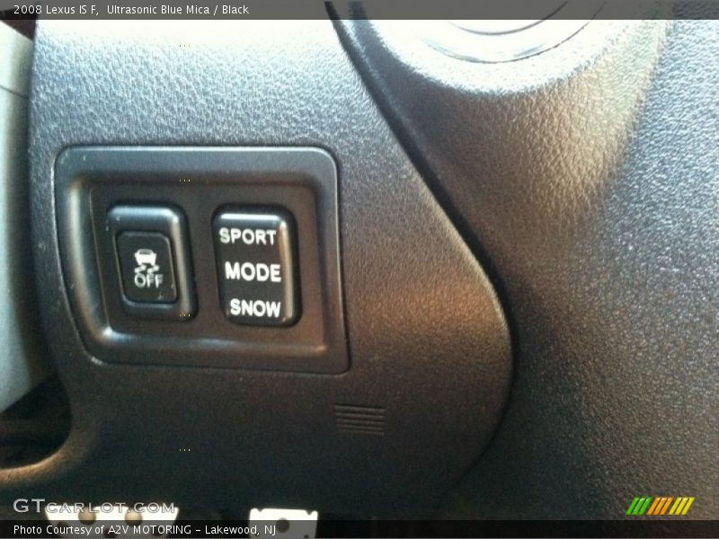 Ultrasonic Blue Mica / Black 2008 Lexus IS F