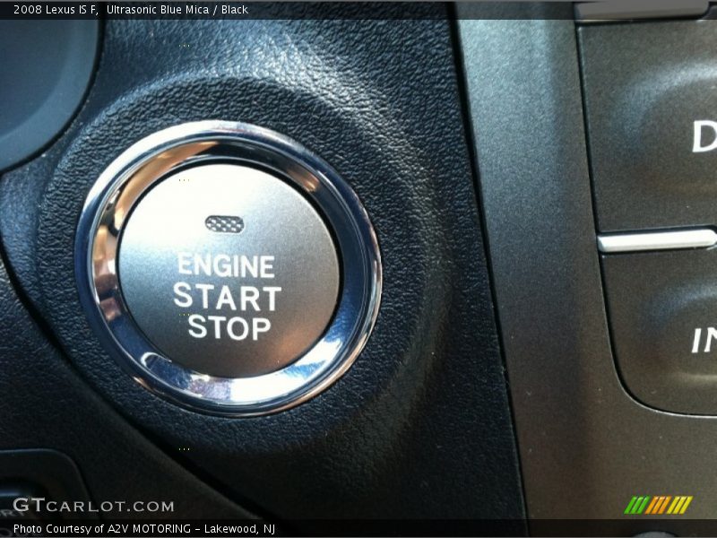 Ultrasonic Blue Mica / Black 2008 Lexus IS F