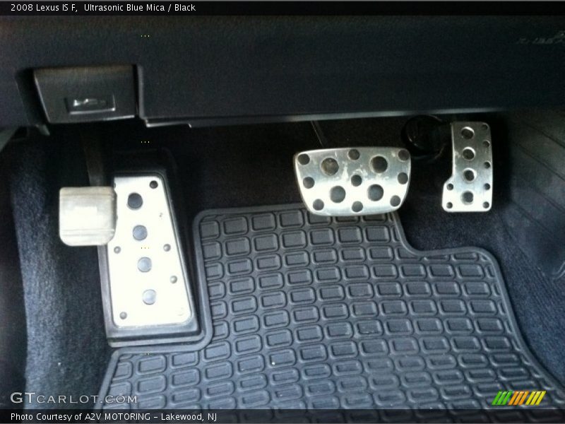 Ultrasonic Blue Mica / Black 2008 Lexus IS F