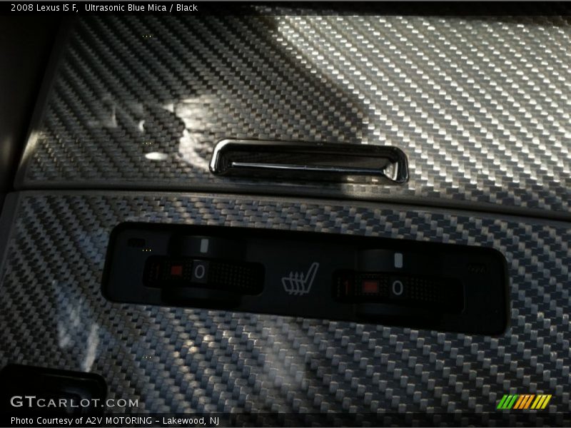 Ultrasonic Blue Mica / Black 2008 Lexus IS F