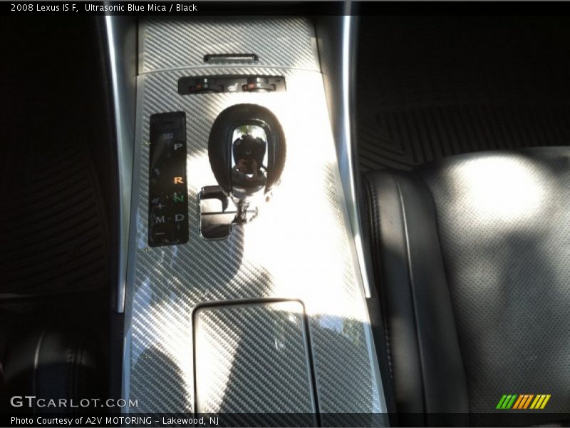 Ultrasonic Blue Mica / Black 2008 Lexus IS F