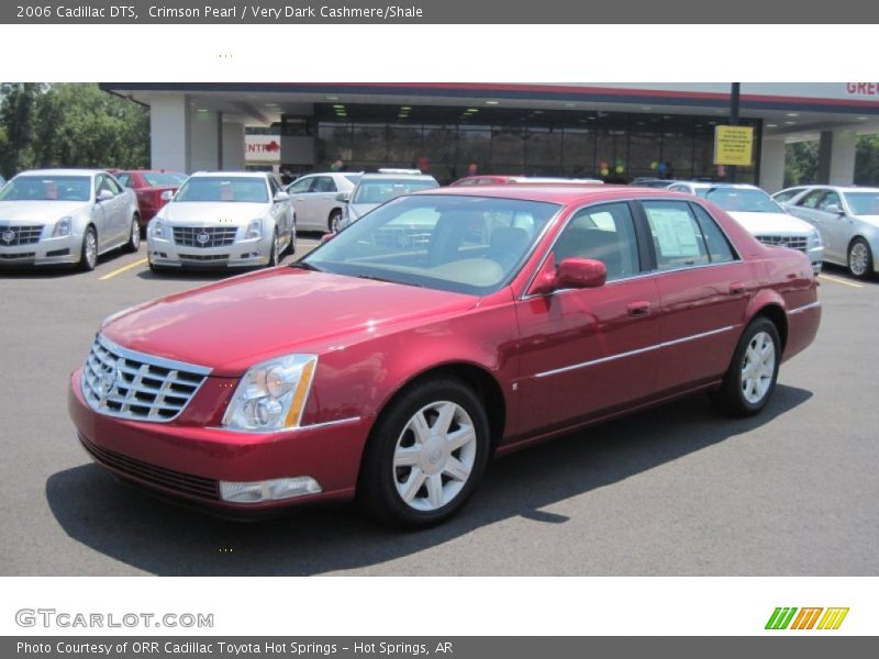 Crimson Pearl / Very Dark Cashmere/Shale 2006 Cadillac DTS