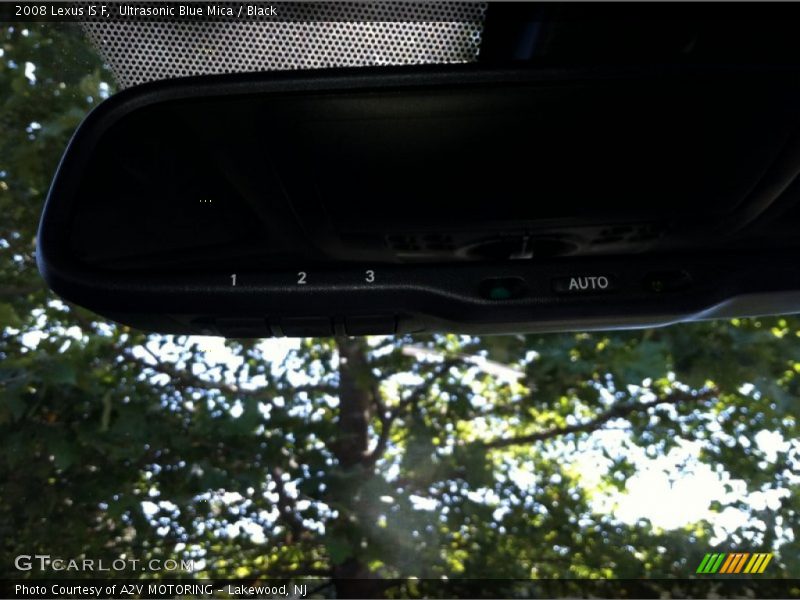 Ultrasonic Blue Mica / Black 2008 Lexus IS F