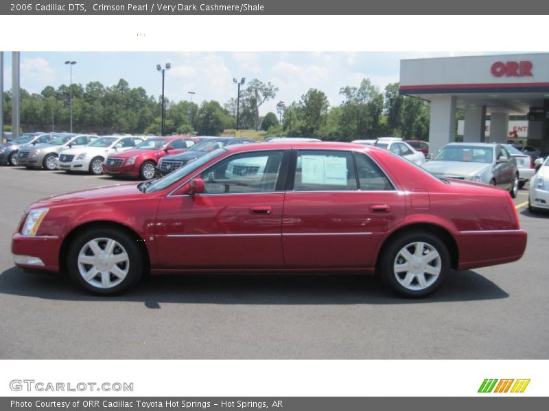 Crimson Pearl / Very Dark Cashmere/Shale 2006 Cadillac DTS