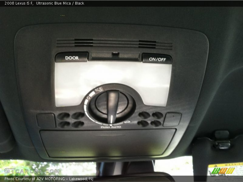 Ultrasonic Blue Mica / Black 2008 Lexus IS F