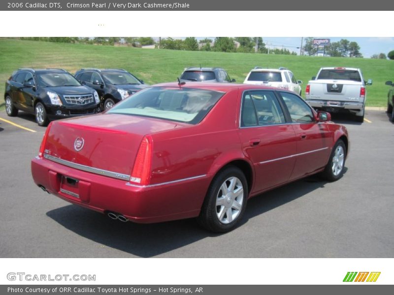 Crimson Pearl / Very Dark Cashmere/Shale 2006 Cadillac DTS