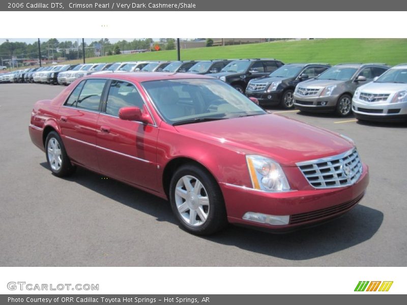 Crimson Pearl / Very Dark Cashmere/Shale 2006 Cadillac DTS