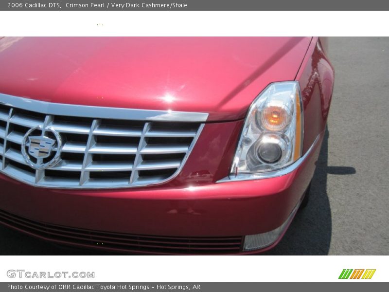 Crimson Pearl / Very Dark Cashmere/Shale 2006 Cadillac DTS