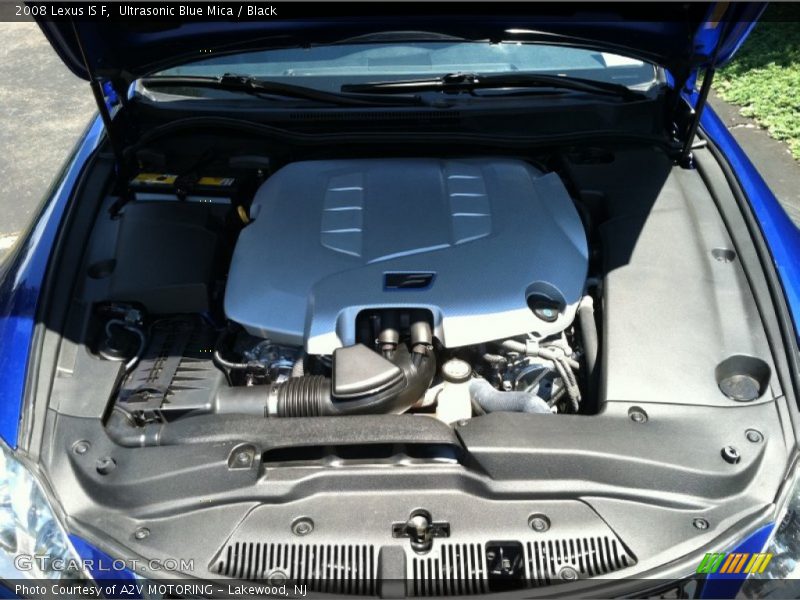  2008 IS F Engine - 5.0 Liter F DOHC 32-Valve VVT-iE V8