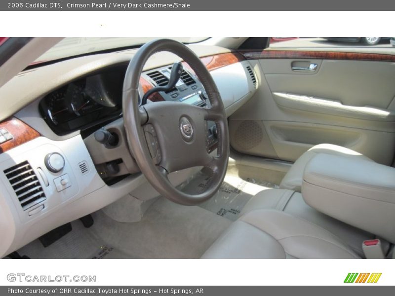 Crimson Pearl / Very Dark Cashmere/Shale 2006 Cadillac DTS