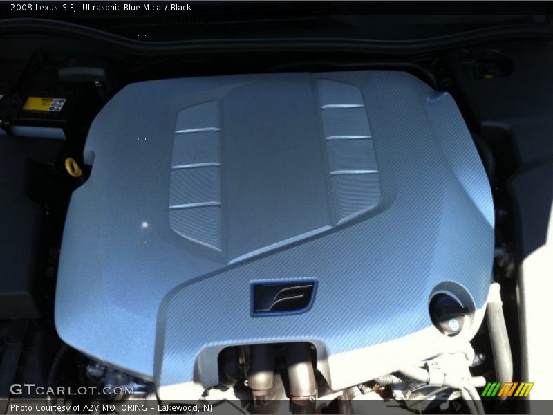 Ultrasonic Blue Mica / Black 2008 Lexus IS F