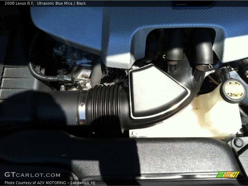 Ultrasonic Blue Mica / Black 2008 Lexus IS F
