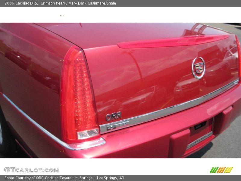 Crimson Pearl / Very Dark Cashmere/Shale 2006 Cadillac DTS