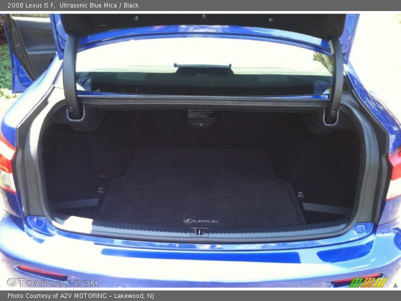 Ultrasonic Blue Mica / Black 2008 Lexus IS F