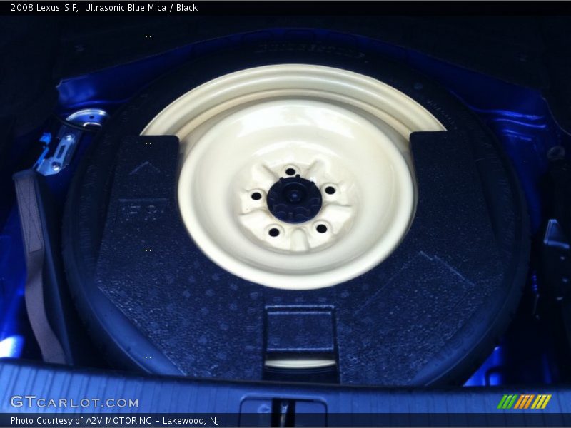 Ultrasonic Blue Mica / Black 2008 Lexus IS F