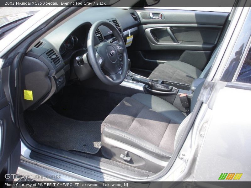  2002 XG350 Sedan Black Interior