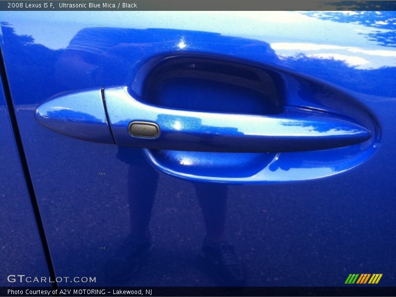 Ultrasonic Blue Mica / Black 2008 Lexus IS F