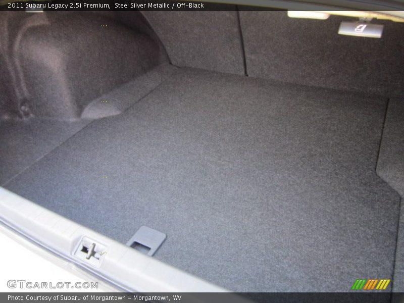 Steel Silver Metallic / Off-Black 2011 Subaru Legacy 2.5i Premium
