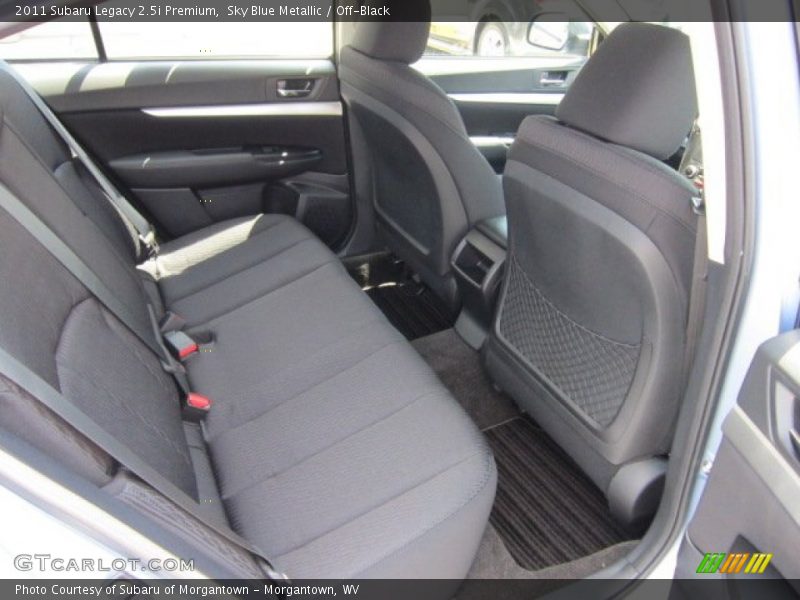 Sky Blue Metallic / Off-Black 2011 Subaru Legacy 2.5i Premium