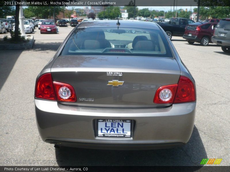 Mocha Steel Metallic / Cocoa/Cashmere 2011 Chevrolet Malibu LS