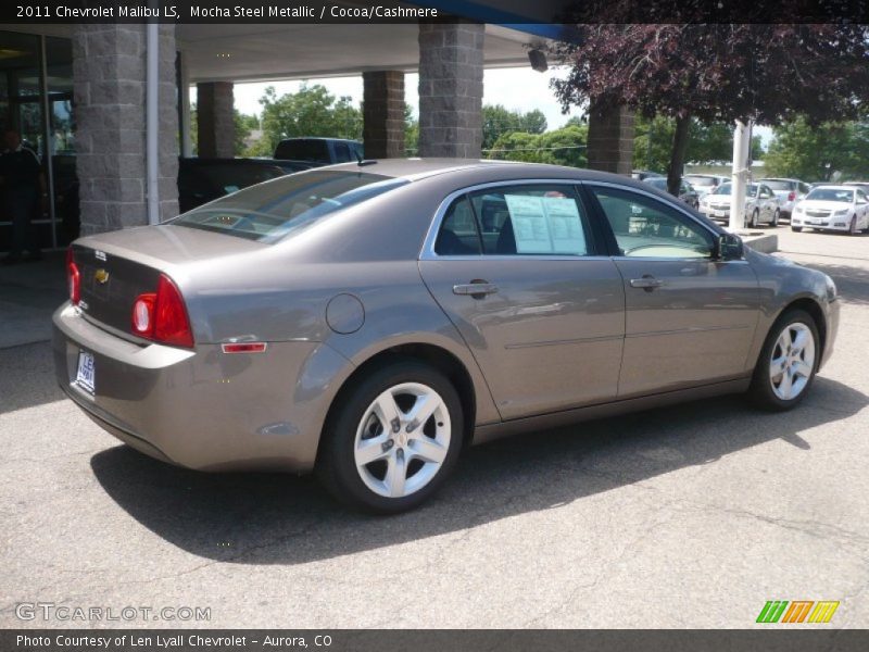 Mocha Steel Metallic / Cocoa/Cashmere 2011 Chevrolet Malibu LS