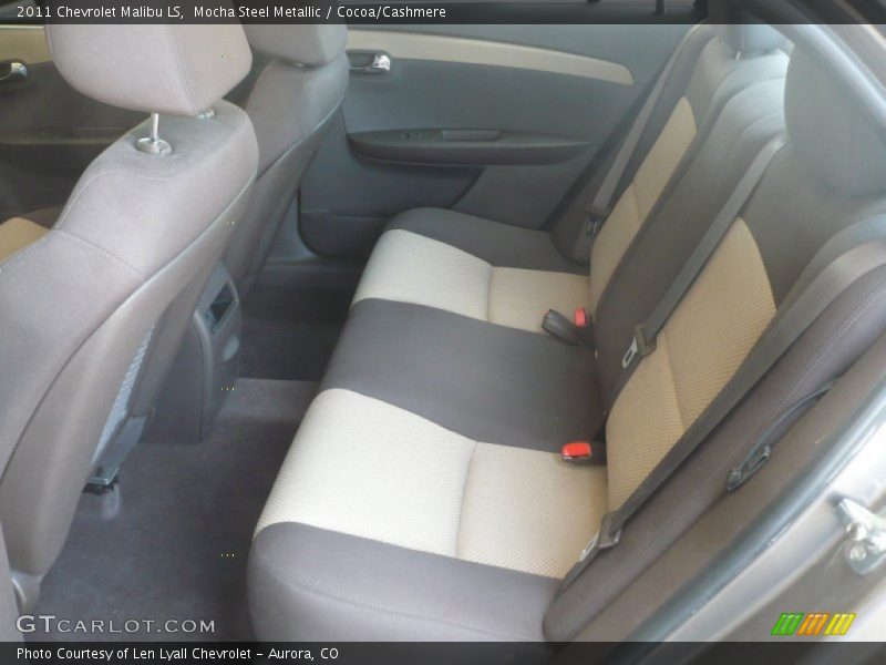 Mocha Steel Metallic / Cocoa/Cashmere 2011 Chevrolet Malibu LS