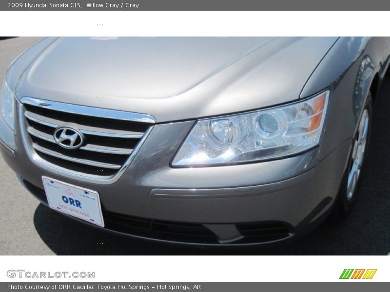 Willow Gray / Gray 2009 Hyundai Sonata GLS