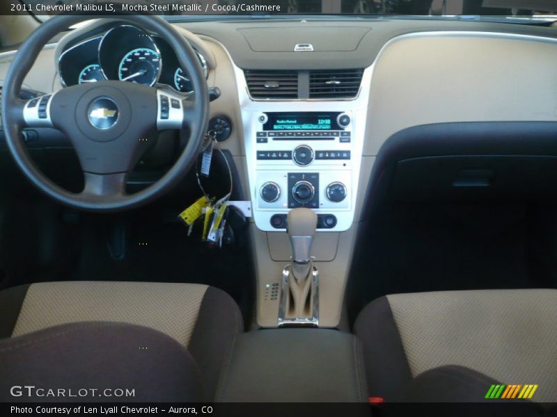 Mocha Steel Metallic / Cocoa/Cashmere 2011 Chevrolet Malibu LS