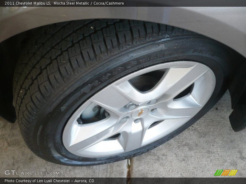 Mocha Steel Metallic / Cocoa/Cashmere 2011 Chevrolet Malibu LS