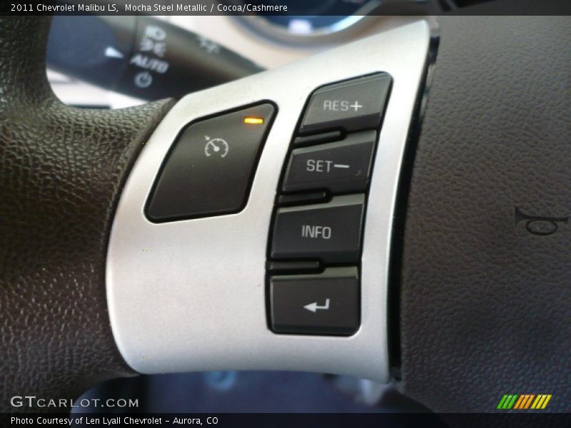Mocha Steel Metallic / Cocoa/Cashmere 2011 Chevrolet Malibu LS