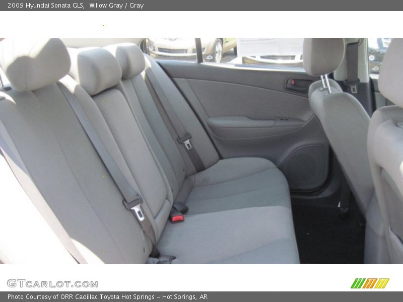 Willow Gray / Gray 2009 Hyundai Sonata GLS