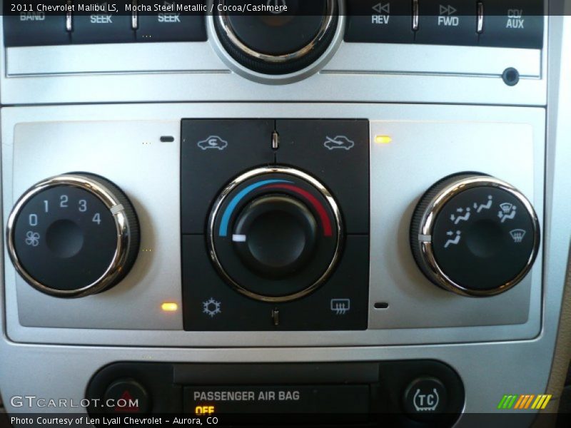 Mocha Steel Metallic / Cocoa/Cashmere 2011 Chevrolet Malibu LS