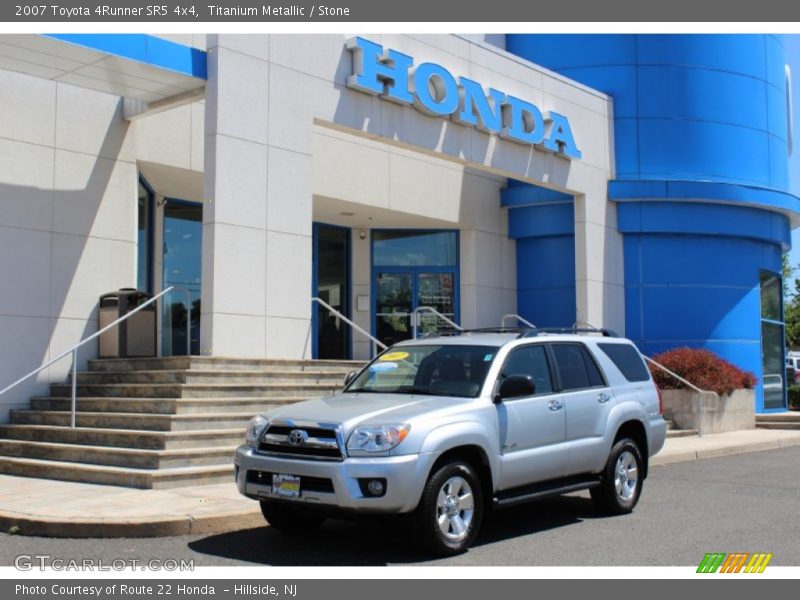 Titanium Metallic / Stone 2007 Toyota 4Runner SR5 4x4