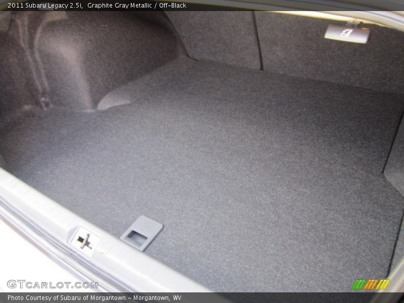 Graphite Gray Metallic / Off-Black 2011 Subaru Legacy 2.5i