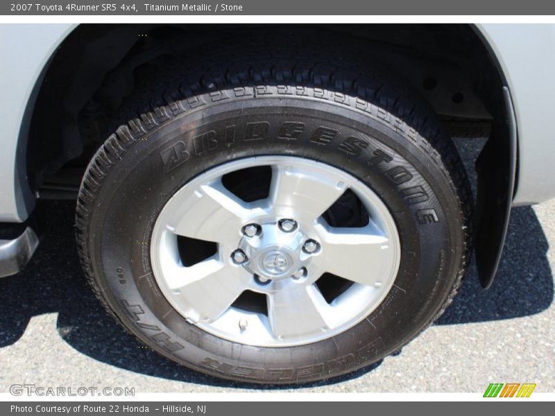 Titanium Metallic / Stone 2007 Toyota 4Runner SR5 4x4