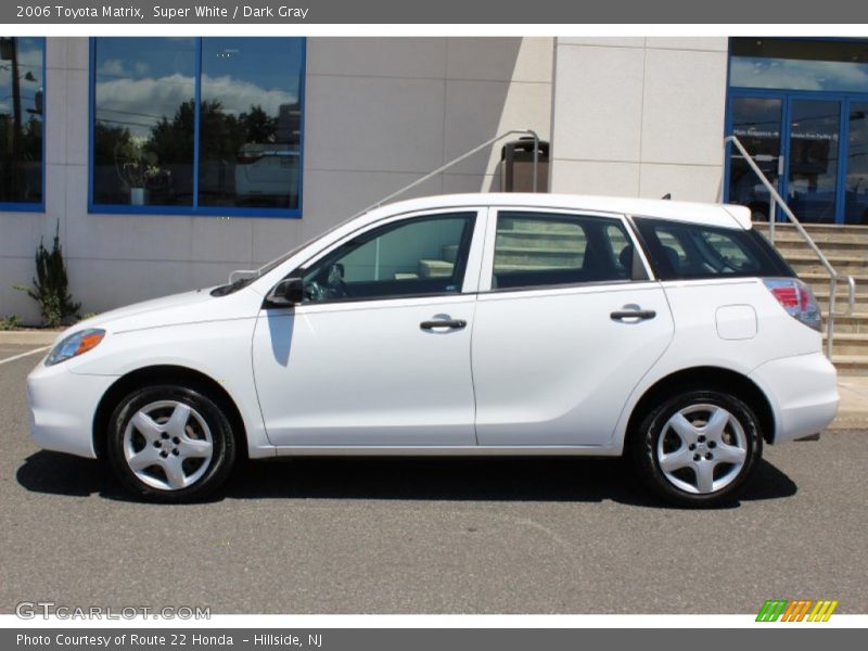 Super White / Dark Gray 2006 Toyota Matrix