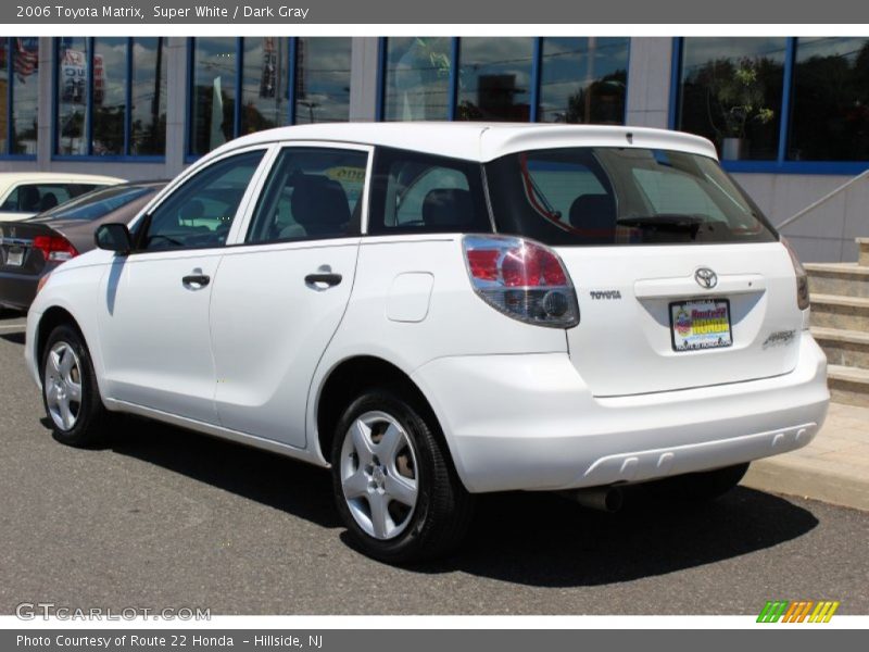 Super White / Dark Gray 2006 Toyota Matrix