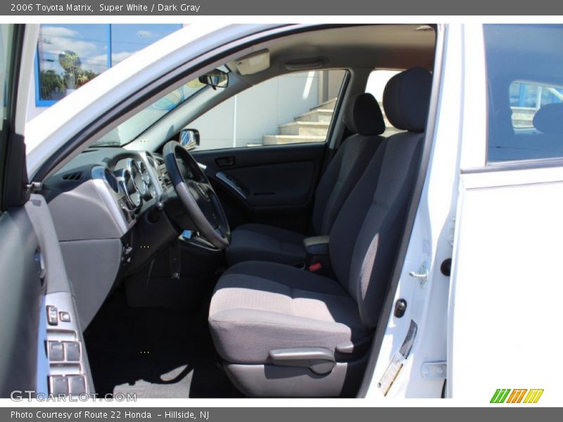 Super White / Dark Gray 2006 Toyota Matrix