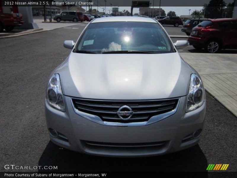 Brilliant Silver / Charcoal 2012 Nissan Altima 2.5 S
